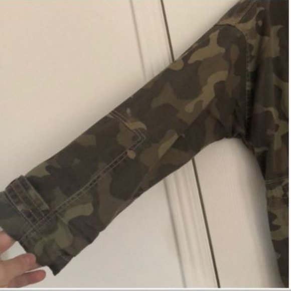 Anthropologie Camo Anorak-Style Jacket - Picture 5 of 12